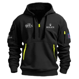 Gray Color Rolex Fashion Hoodie Half Zipper 152nd The Open Championship Gift For Fans