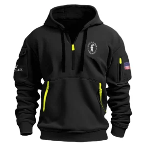 Navy Color Cobra Golf Fashion Hoodie Half Zipper 2024 PGA Championship Valhalla Gift For Fans