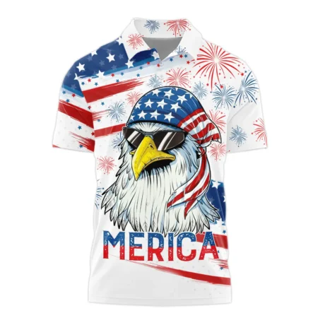 United States Independence Day All Over Prints Polo Shirt