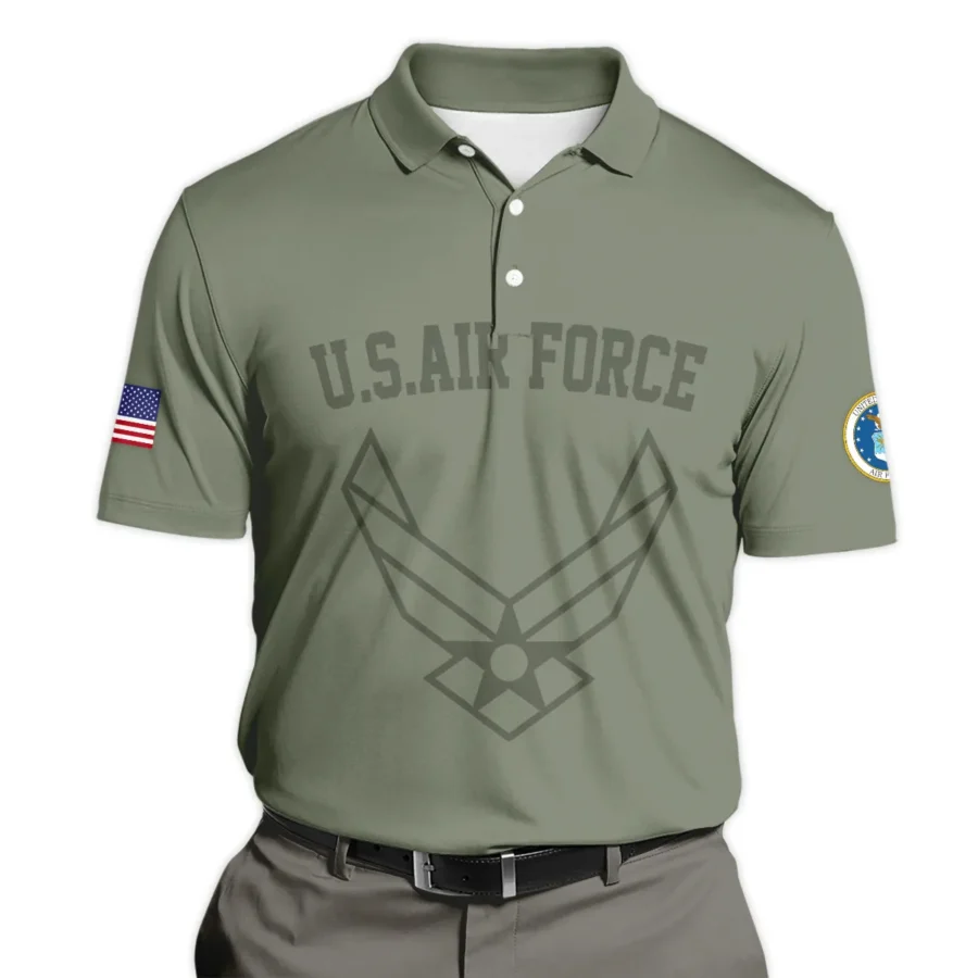 Veteran World War II U.S. Air Force All Over Prints Polo Shirt