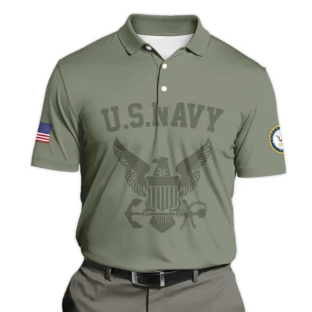 Veteran World War II U.S. Navy All Over Prints Polo Shirt