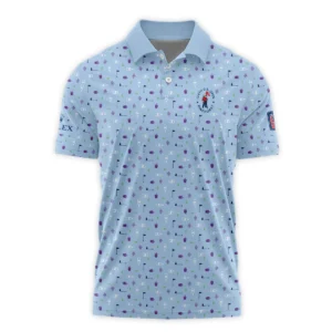 124th U.S. Open Pinehurst Cobra Golf  Golf Icons Pattern Light Blue Performance T-Shirt Style Classic