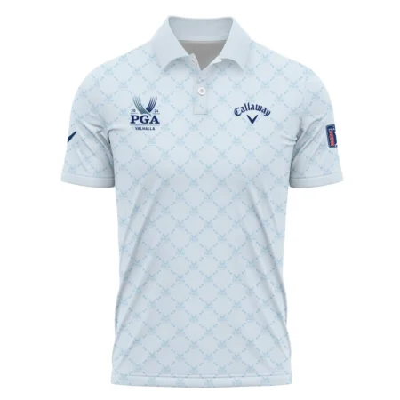 Golf Sport Pattern Light Blue Sport 2024 PGA Championship Valhalla Callaway Polo Shirt Style Classic