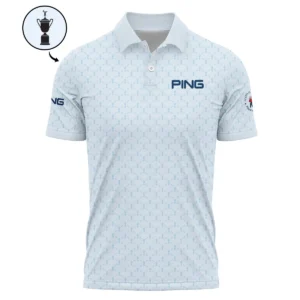 Golf Sport Pattern Blue Sport Uniform 124th U.S. Open Pinehurst Callaway Performance T-Shirt Style Classic