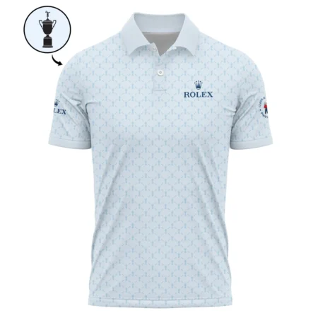 Golf Sport Pattern Blue Sport Uniform 124th U.S. Open Pinehurst Rolex Polo Shirt Style Classic