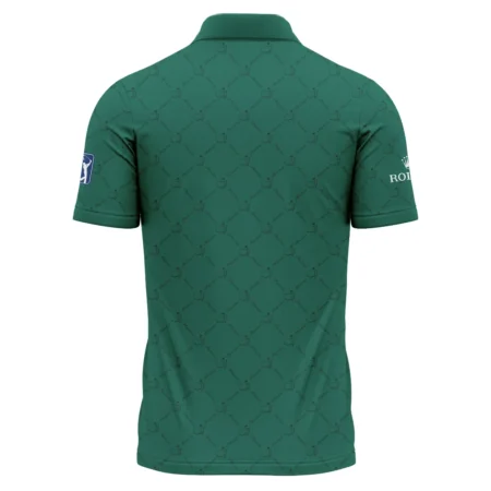 Golf Sport Pattern Color Green Mix Black Masters Tournament Rolex Polo Shirt Style Classic