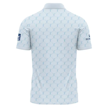 Golf Sport Pattern Light Blue Style 124th U.S. Open Pinehurst Rolex Polo Shirt Style Classic