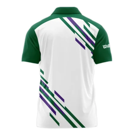 Tennis Love Green Mix Wimbledon Championships Champions Wilson Performance Polo Shirt