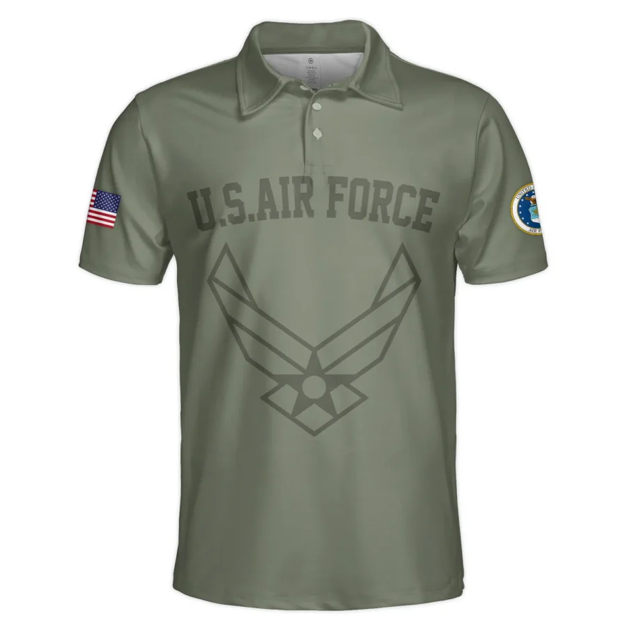 Veteran World War II U.S. Air Force All Over Prints Polo Shirt