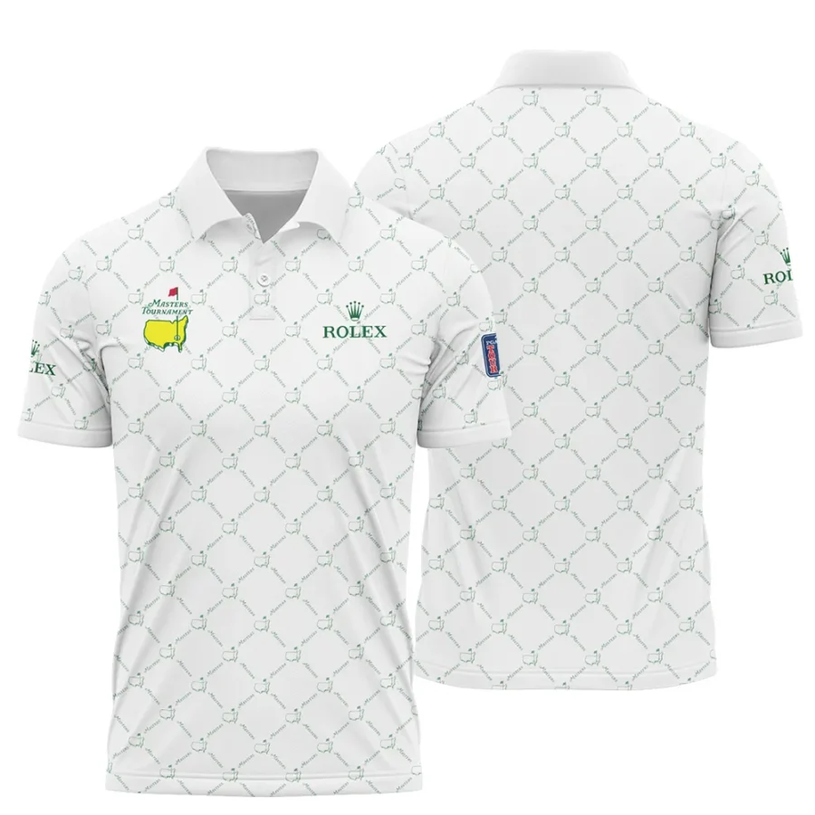 Golf Sport Pattern Color White Mix Masters Tournament Rolex Polo Shirt Style Classic