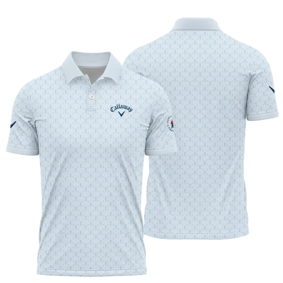 Golf Sport Pattern Blue Sport Uniform 124th U.S. Open Pinehurst Callaway Polo Shirt Style Classic