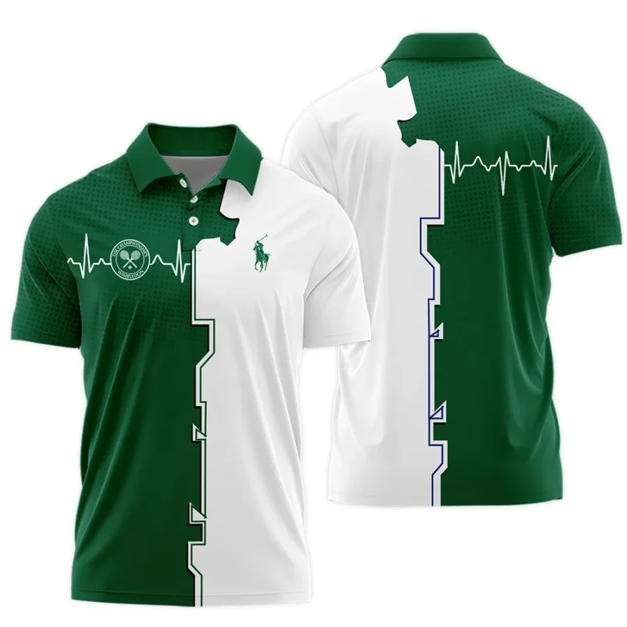 Tennis Love Green Color Wimbledon Championships Champions Ralph Lauren Performance Polo Shirt