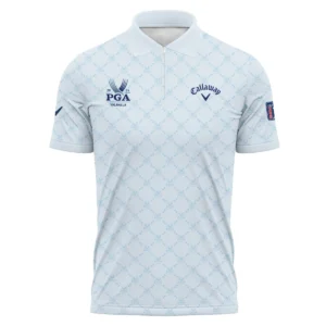 Golf Sport Pattern Light Blue Sport 2024 PGA Championship Valhalla Callaway Polo Shirt Style Classic