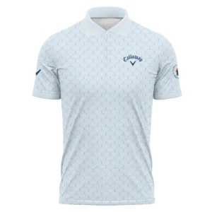 Golf Sport Pattern Blue Sport Uniform 124th U.S. Open Pinehurst Callaway Polo Shirt Style Classic