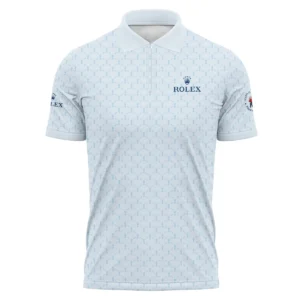 Golf Sport Pattern Blue Sport Uniform 124th U.S. Open Pinehurst Rolex Polo Shirt Style Classic