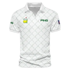 Golf Sport Pattern Color White Mix Masters Tournament Ping Zipper Polo Shirt Style Classic