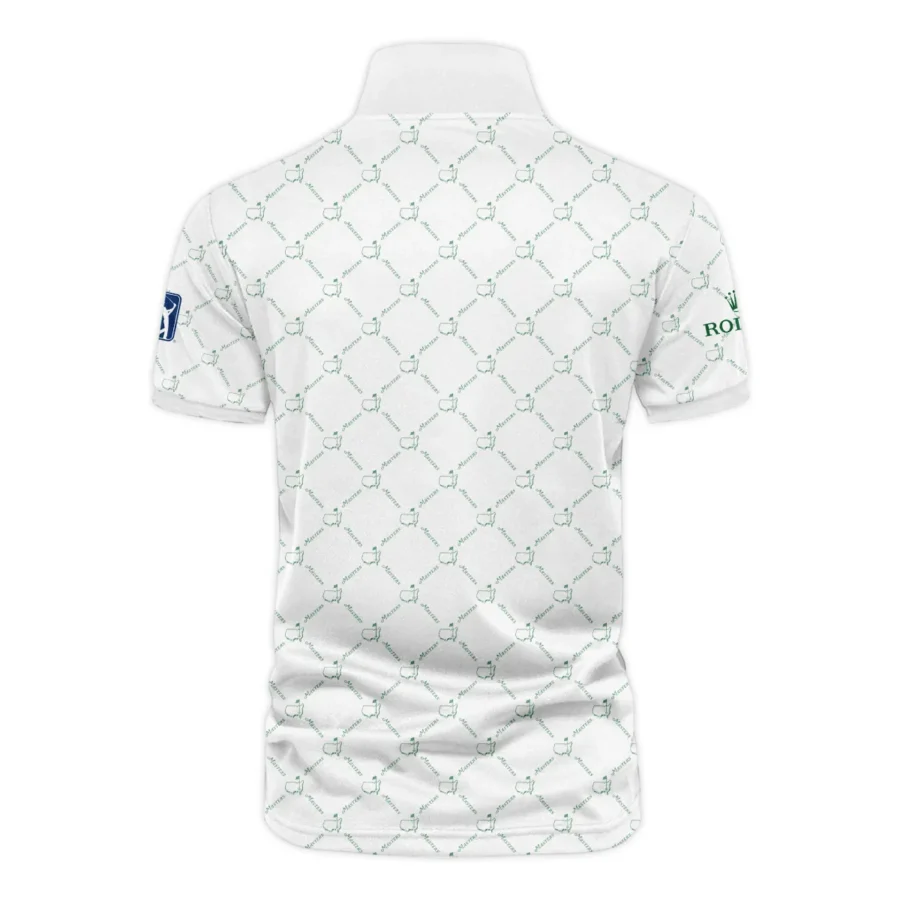 Golf Sport Pattern Color White Mix Masters Tournament Rolex Vneck Polo Shirt Style Classic