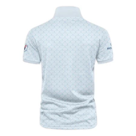 Golf Sport Pattern Blue Sport Uniform 124th U.S. Open Pinehurst Rolex Vneck Polo Shirt Style Classic