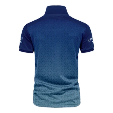 Sport Gradiend Blue Mix Color 124th U.S. Open Pinehurst Pinehurst Callaway Vneck Polo Shirt Style Classic