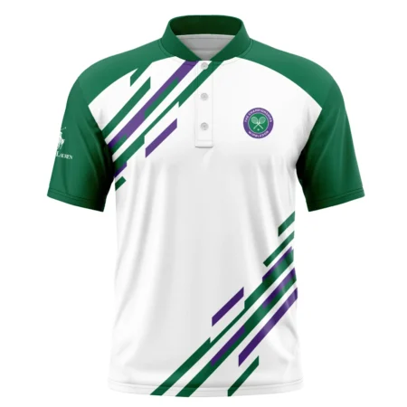 Tennis Love Green Mix Wimbledon Championships Champions Ralph Lauren Performance Round Neck Polo Shirt