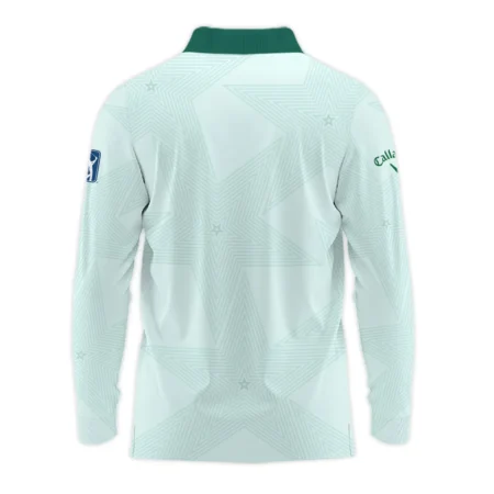 Golf Love Star Light Green Mix Masters Tournament Callaway Long Polo Shirt Style Classic