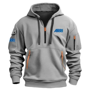 Arri Classic Fashion Photography Videography Color Khaki Hoodie Half Zipper