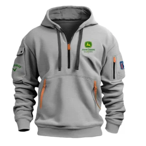 Black Color Callaway Fashion Hoodie Half Zipper John Deere Classic Gift For Fans