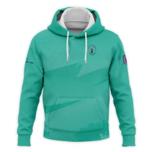 Golf Sport Pattern Green Mix Color 124th U.S. Open Pinehurst Cobra Golf Zipper Hoodie Shirt Style Classic