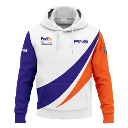 Golf Sport Orange Mix Blue FedEx St. Jude Championship Pinehurst Ping Hoodie Shirt Style Classic