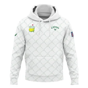 Golf Sport Pattern Color White Mix Masters Tournament Callaway Zipper Hoodie Shirt Style Classic