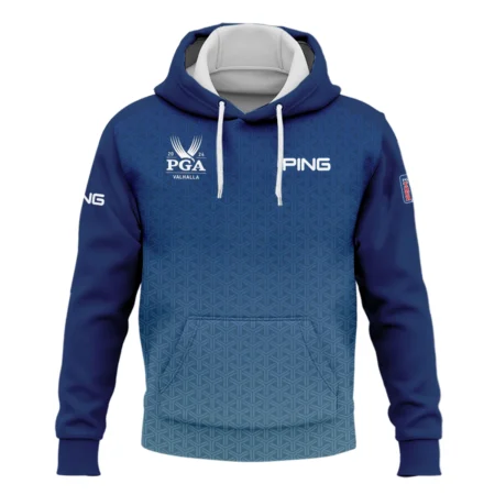 Golf Sport Pattern Blue Sport Uniform 2024 PGA Championship Valhalla Ping Hoodie Shirt Style Classic