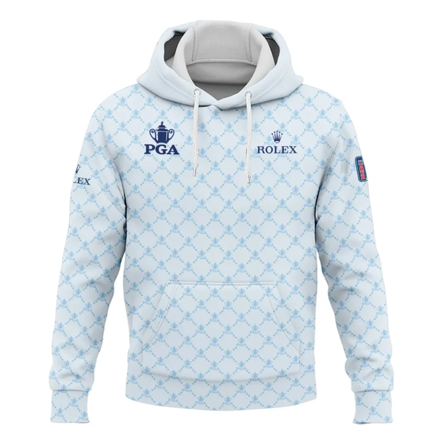 Golf Sport Pattern Light Blue Style 2024 PGA Championship Valhalla Rolex Hoodie Shirt Style Classic