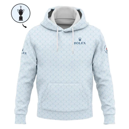 Golf Sport Pattern Blue Sport Uniform 124th U.S. Open Pinehurst Rolex Hoodie Shirt Style Classic