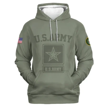 Veteran World War II U.S. Army All Over Prints Hoodie