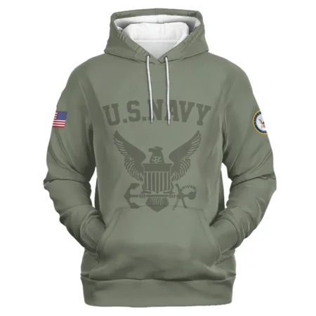 Veteran World War II U.S. Navy All Over Prints Hoodie