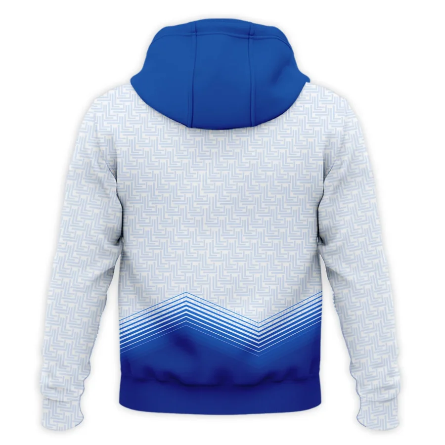 124th U.S. Open Pinehurst Blue Gradient Pattern White  Cobra Golf Hoodie Shirt Style Classic