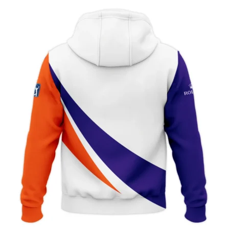 Golf Sport Orange Mix Blue FedEx St. Jude Championship Pinehurst Rolex Zipper Hoodie Shirt Style Classic