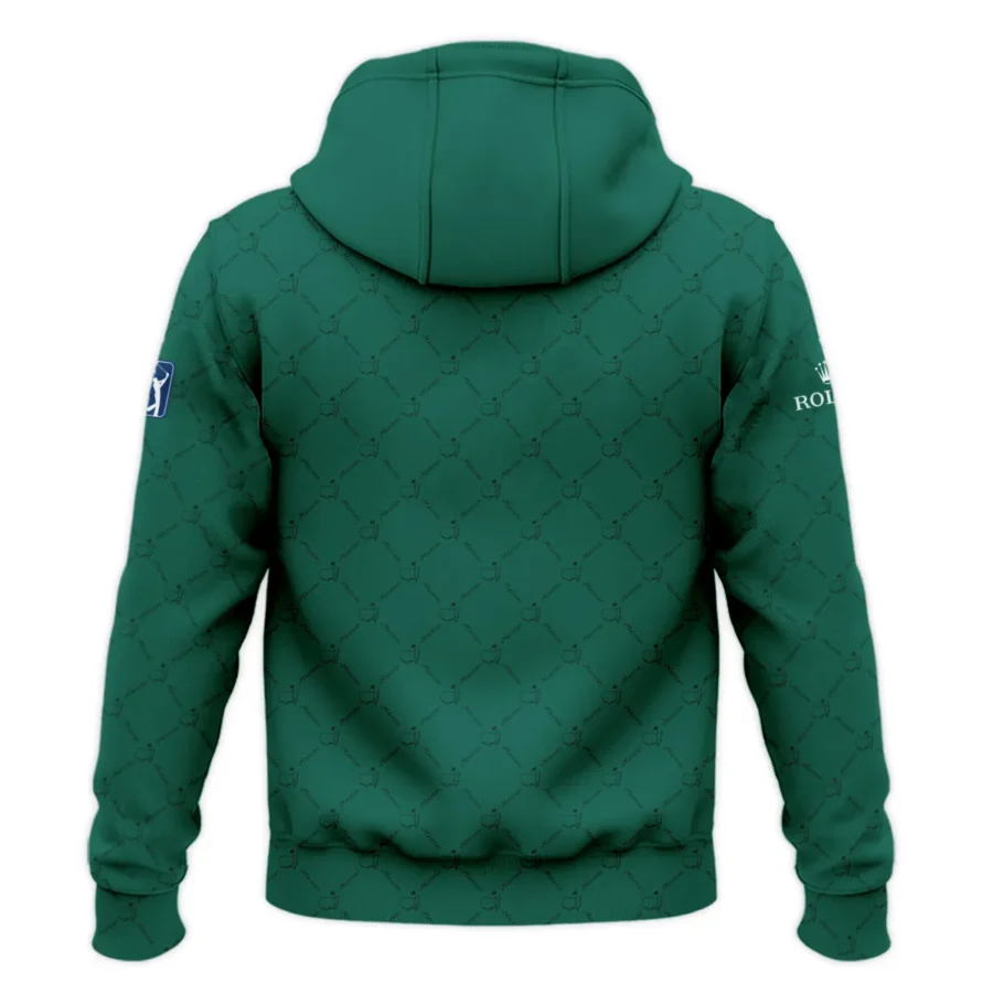 Golf Sport Pattern Color Green Mix Black Masters Tournament Rolex Hoodie Shirt Style Classic