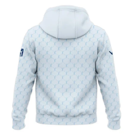 Golf Sport Pattern Light Blue Style 124th U.S. Open Pinehurst Callaway Zipper Hoodie Shirt Style Classic