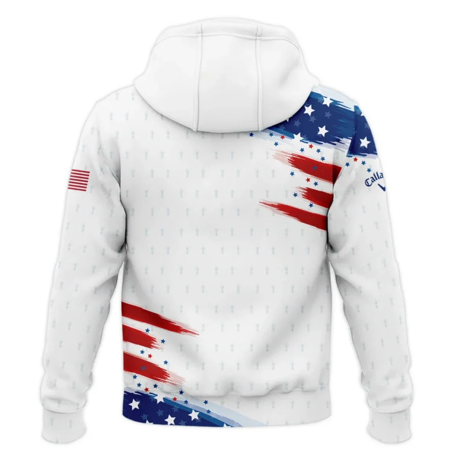 Golf Flag American Sport Love 124th U.S. Open Pinehurst Callaway Zipper Hoodie Shirt Style Classic