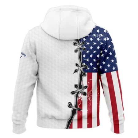 Golf Flag American Pattern Ball 124th U.S. Open Pinehurst Pinehurst Callaway Hoodie Shirt Style Classic