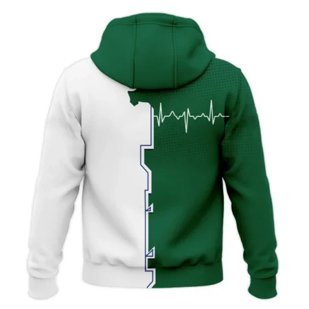 Tennis Love Green Color Wimbledon Championships Champions Wilson Performance Zipper Hoodie Shirt