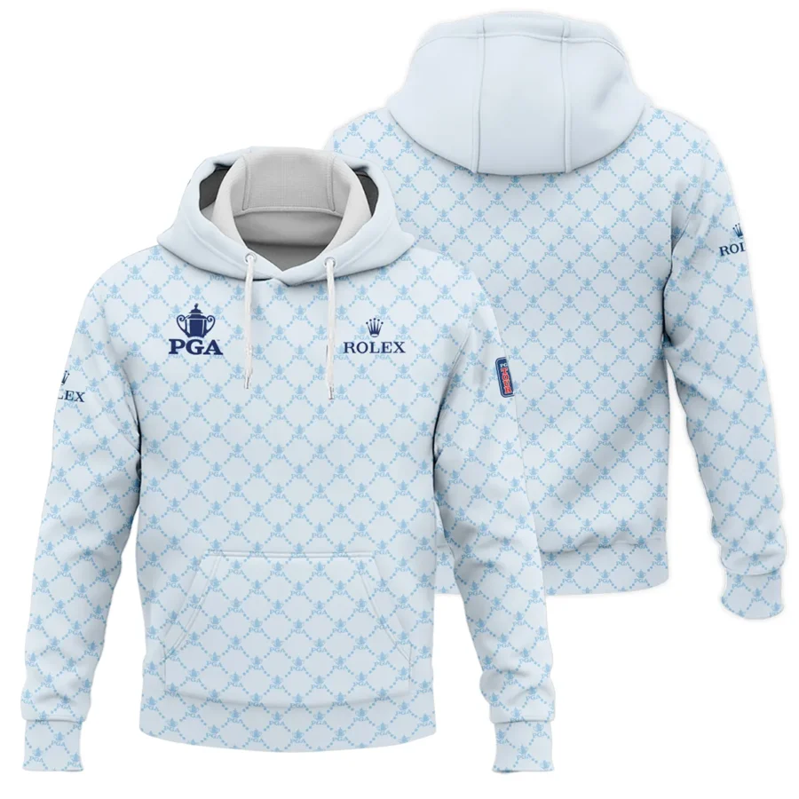 Golf Sport Pattern Light Blue Style 2024 PGA Championship Valhalla Rolex Hoodie Shirt Style Classic