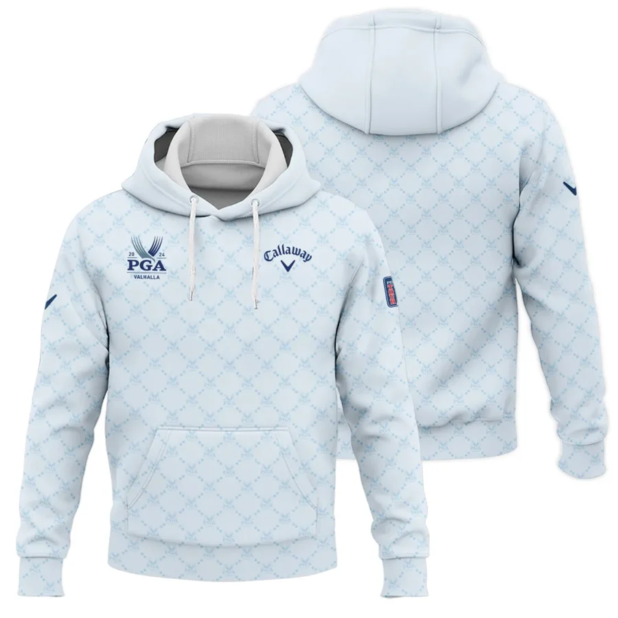 Golf Sport Pattern Light Blue Sport 2024 PGA Championship Valhalla Callaway Hoodie Shirt Style Classic