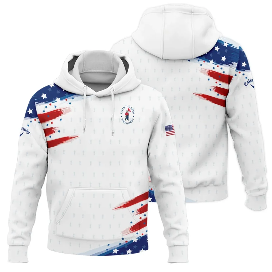 Golf Flag American Sport Love 124th U.S. Open Pinehurst Callaway Hoodie Shirt Style Classic