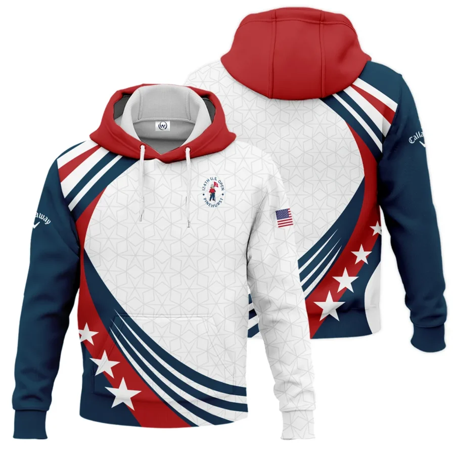 Golf Sport Blue Mix 124th U.S. Open Pinehurst Pinehurst Callaway Hoodie Shirt Style Classic