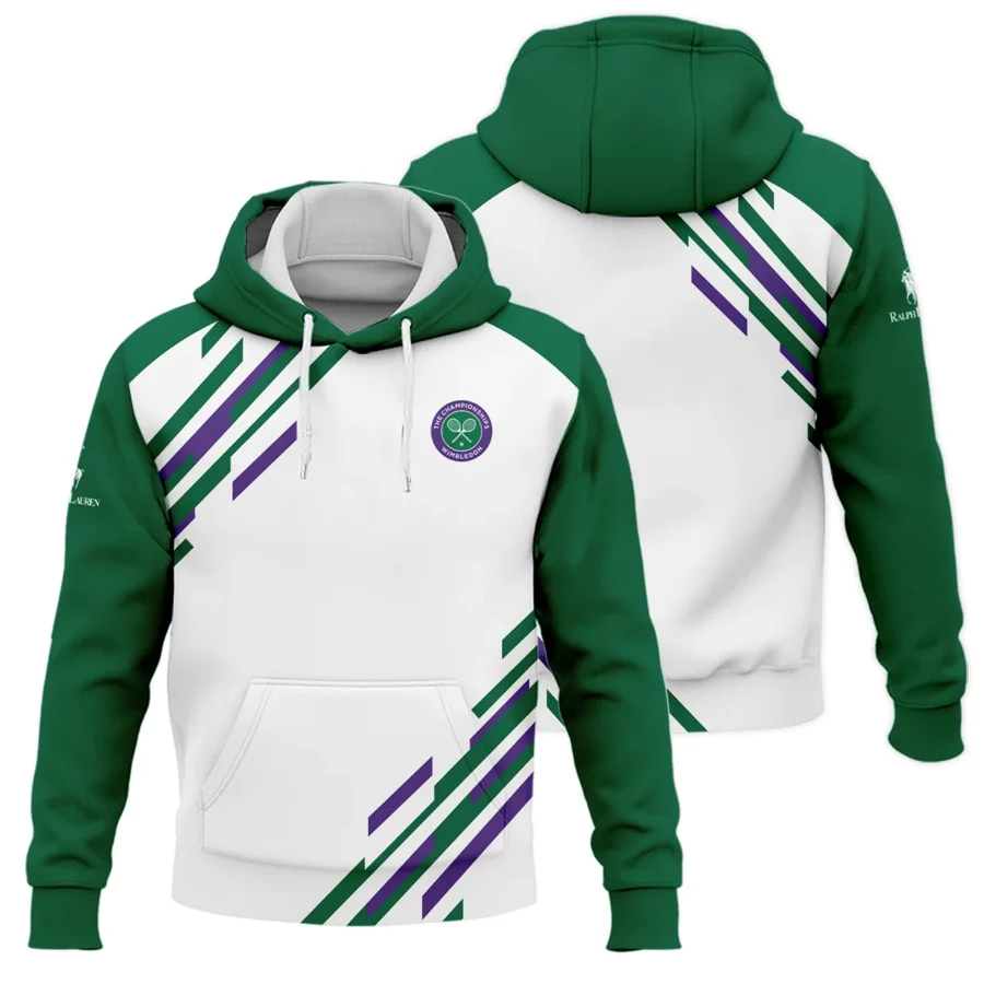 Tennis Love Green Mix Wimbledon Championships Champions Ralph Lauren Performance Hoodie Shirt