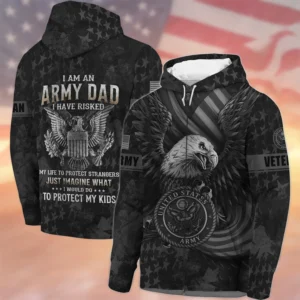 Veteran Just Imagine What I Would Do To Protect My Kids U.S. Army All Over Prints Hoodie