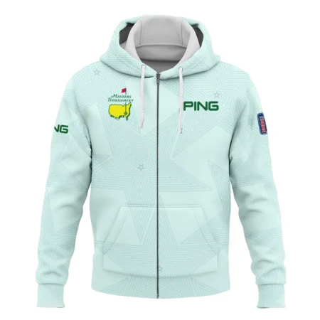 Golf Love Star Light Green Mix Masters Tournament Ping Zipper Hoodie Shirt Style Classic