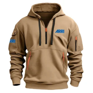 Arri Classic Fashion Photography Videography Color Gray Hoodie Half Zipper